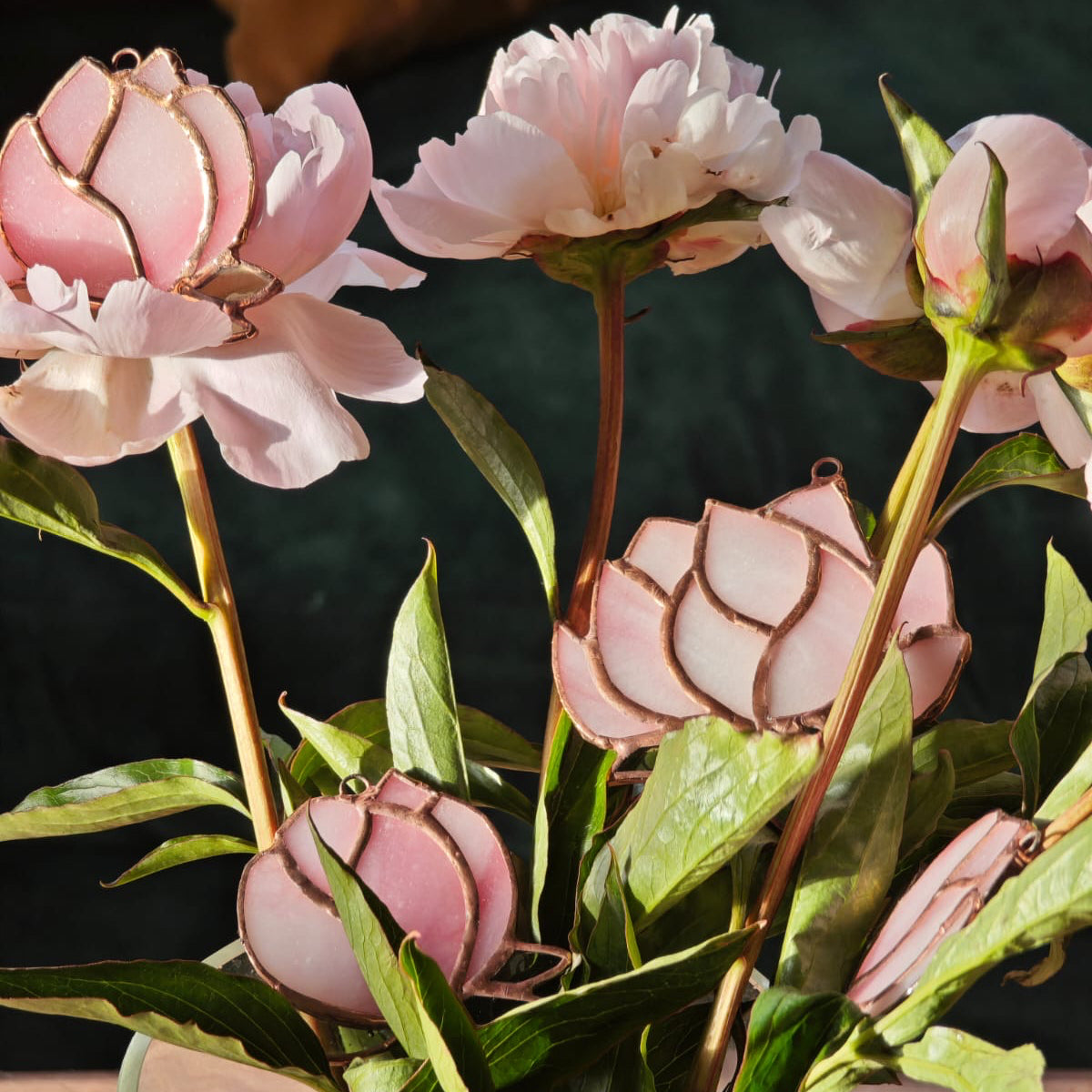 Flower sun catcher - Lotus/Peony