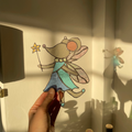 Fairy mouse sun catcher