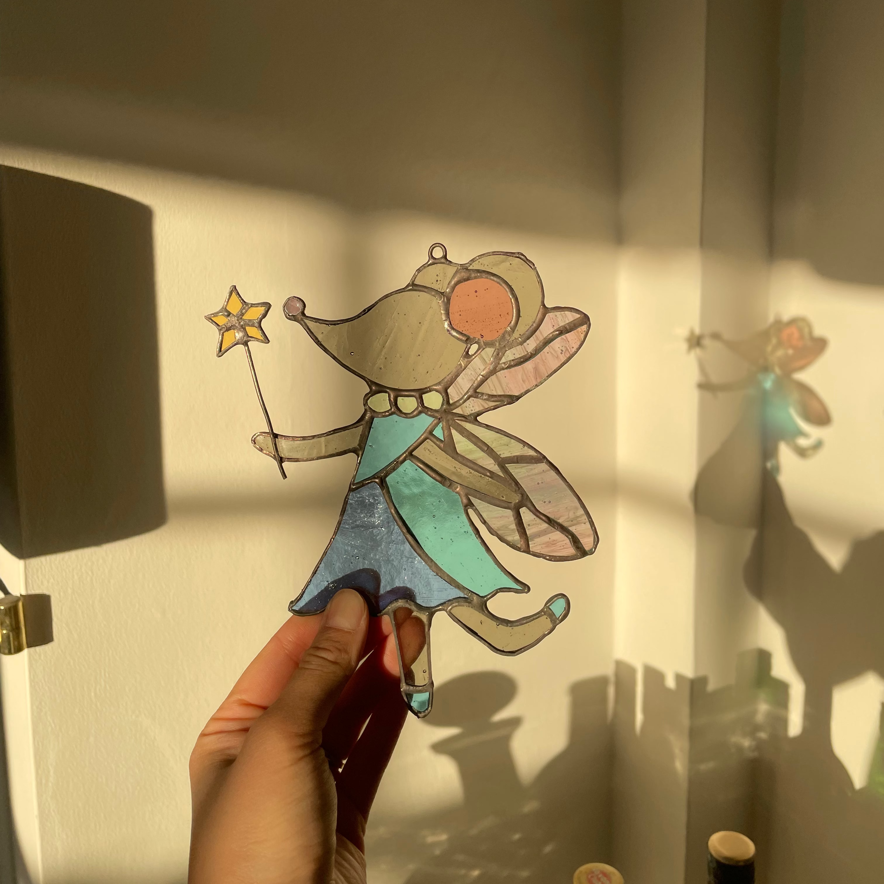 Fairy mouse sun catcher