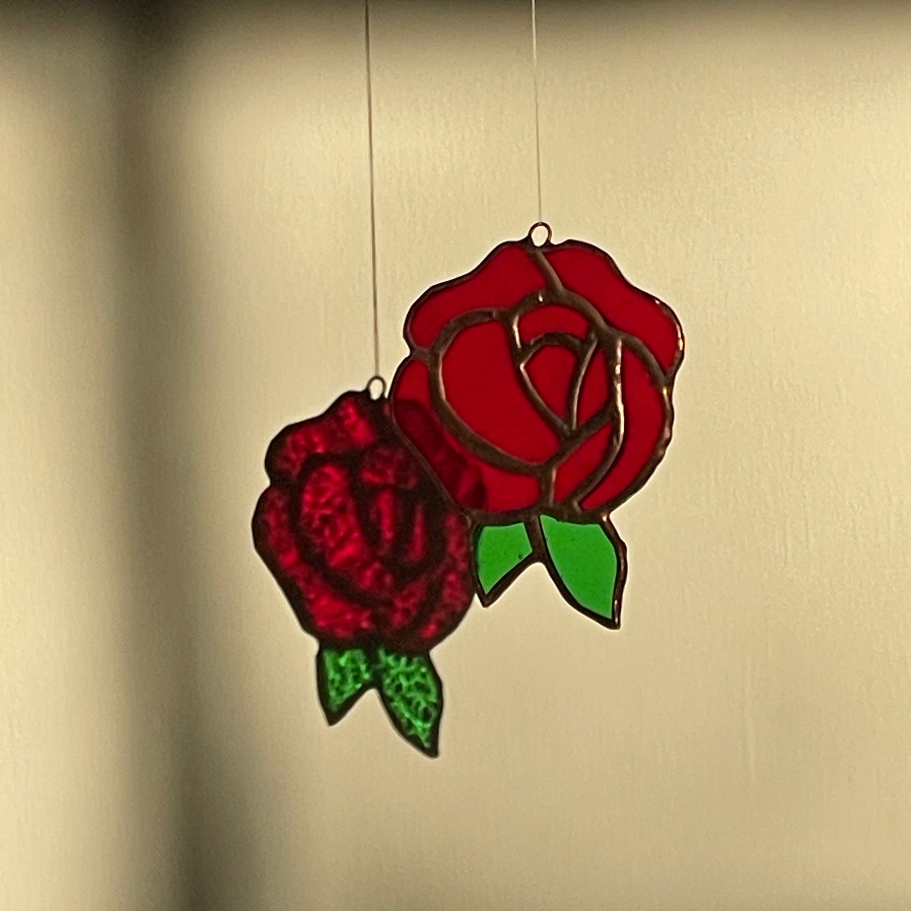 Flower sun catcher - Rose