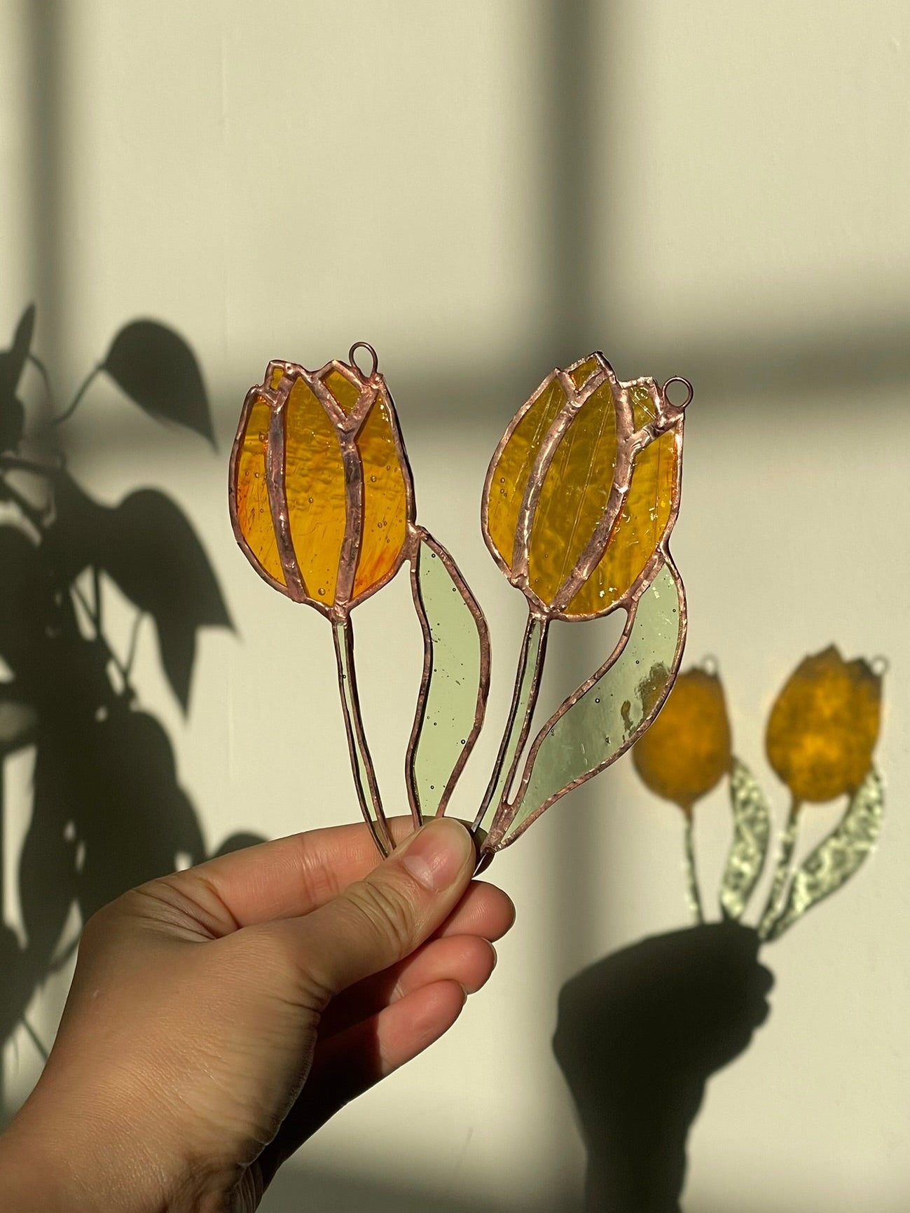 Flower sun catcher - Tulip