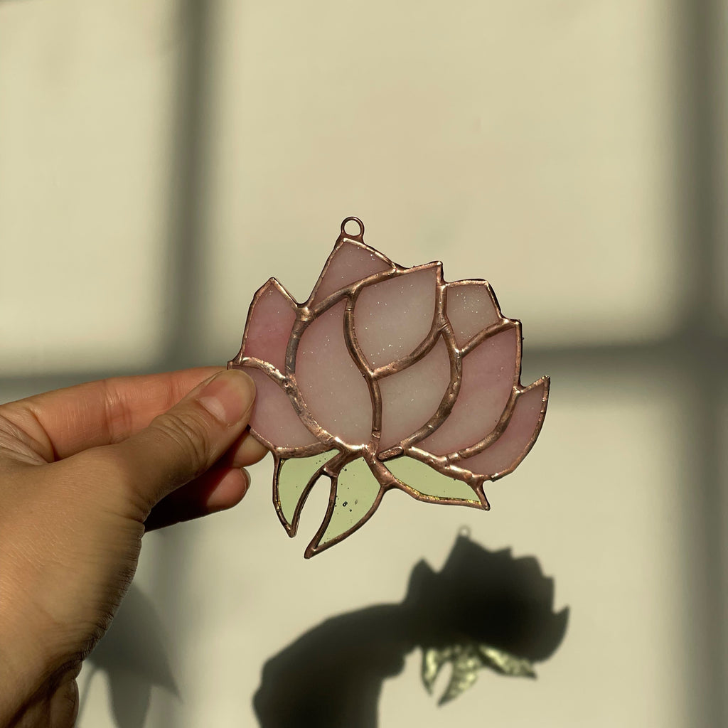 Flower sun catcher - Lotus/Peony