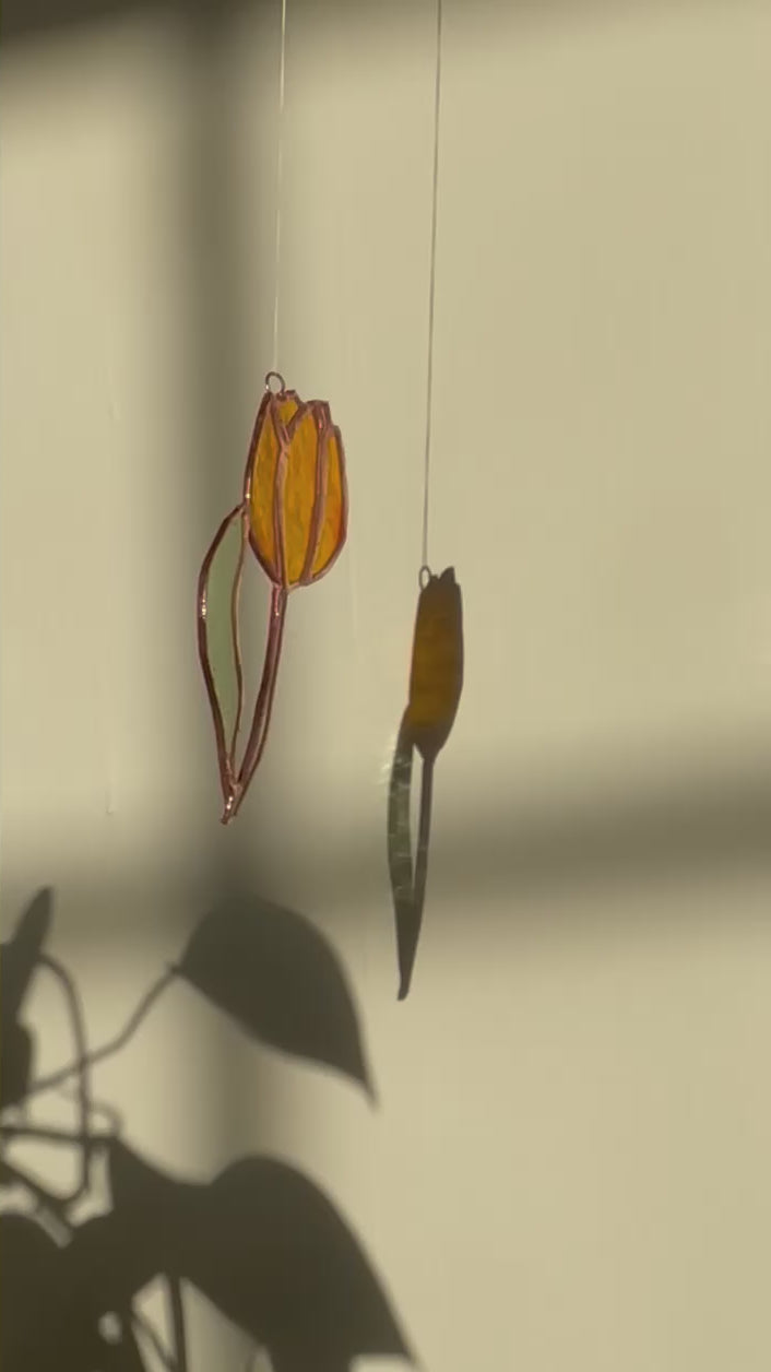 Flower sun catcher - Tulip